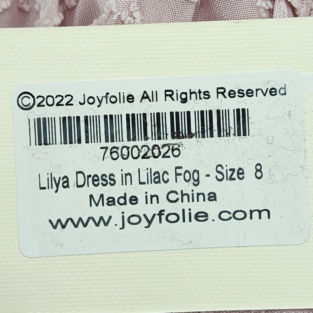 Mia Joy Joyfolie Girls Lilya Square Neck Puff Sleeve Hi-Low Flower Girl Dress - Picture 10 of 10